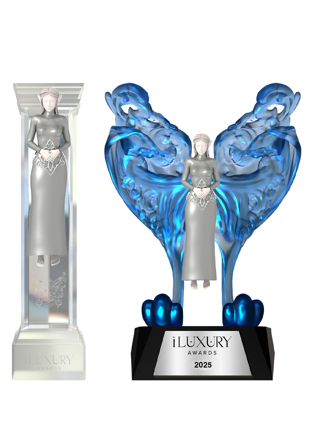 iLuxury Awards Statuette
