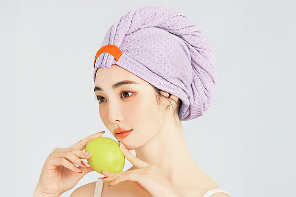 Internation Luxury Awards Winner - Waffle Fashion Quick-Dry Hair Turban by Tosfu - Renqiu Hongsang Textile Co., Ltd.