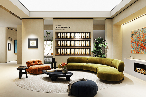 Internation Luxury Awards Winner - Kabel Decorative Paint 8.0 Custom Showroom by Guangdong Kabel New Material CO.,LTD